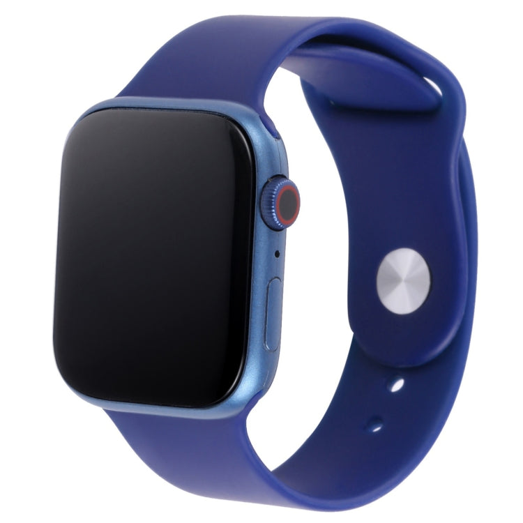 For Apple Watch Series 7 41mm Black Screen Non-Working Fake Dummy Display Model (Blue)
