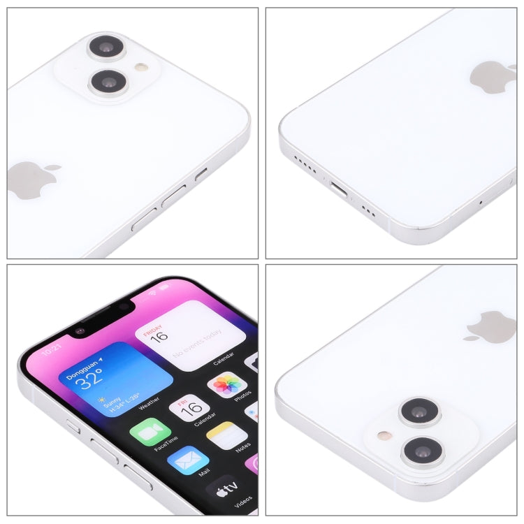 For iPhone 14 Color Screen Non-Working Fake Dummy Display Model(Starlight)