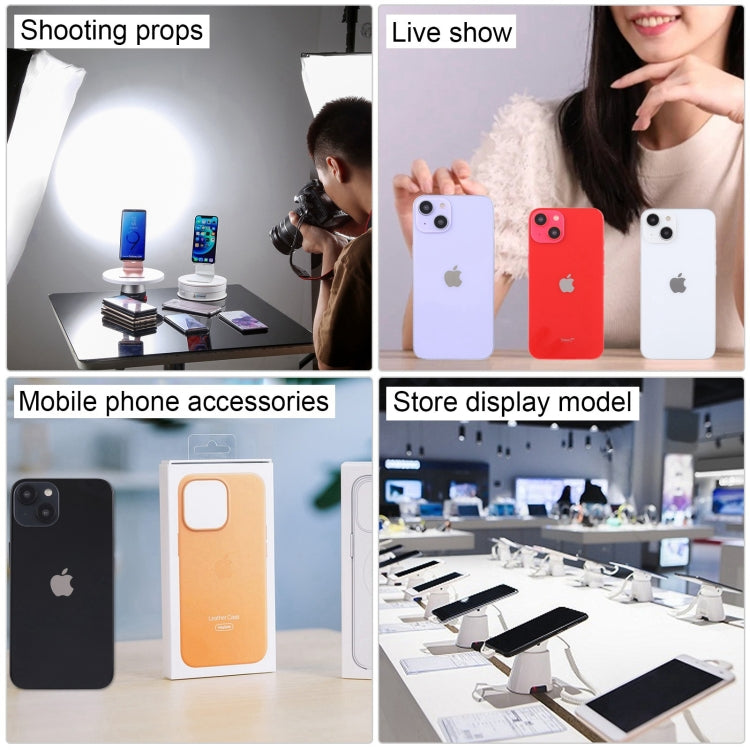 For iPhone 14 Plus Color Screen Non-Working Fake Dummy Display Model (Blue)