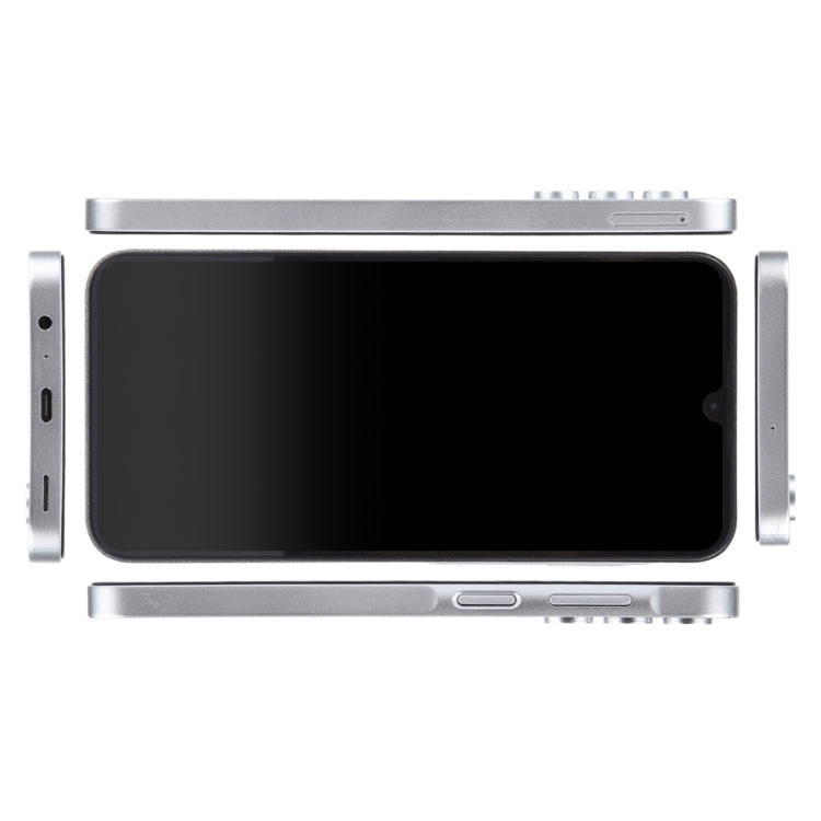 For Samsung Galaxy A15 5G Black Screen Non-Working Fake Dummy Display Model (Silver)
