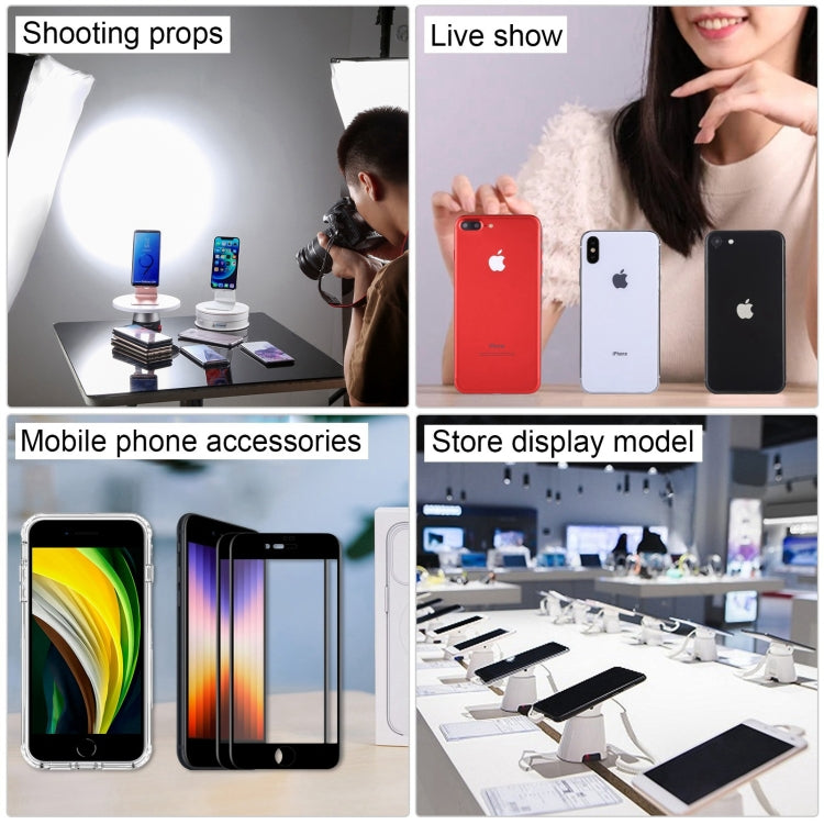 For iPhone SE 2 Color Screen Non-Working Fake Dummy Display Model (Black)