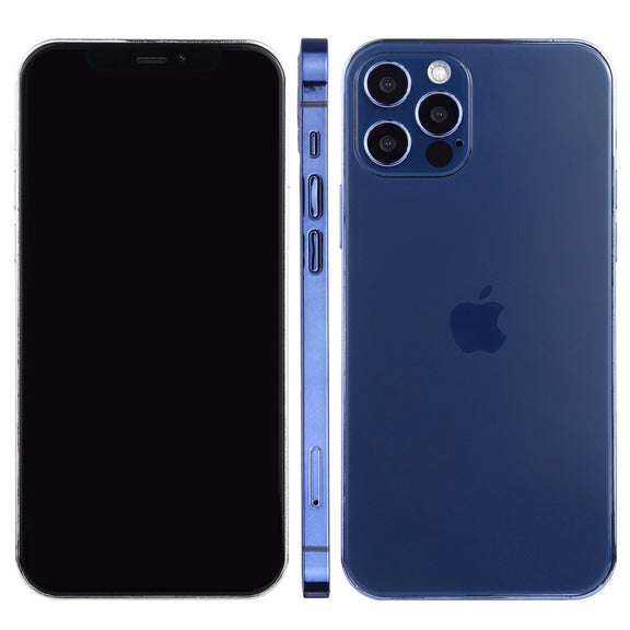 For iPhone 12 Pro Black Screen Non-Working Fake Dummy Display Model (Aqua Blue)