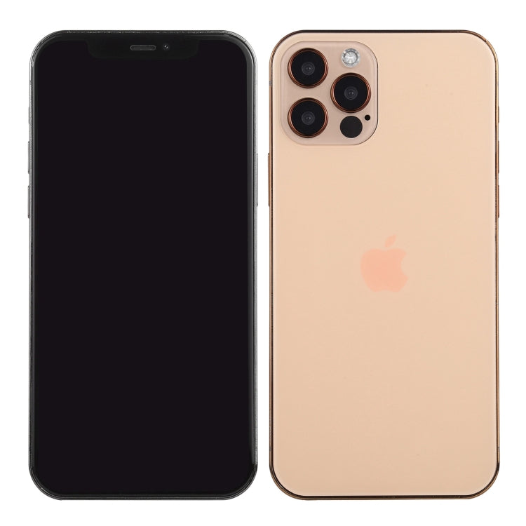 For iPhone 12 Pro Black Screen Non-Working Fake Dummy Display Model (Gold)
