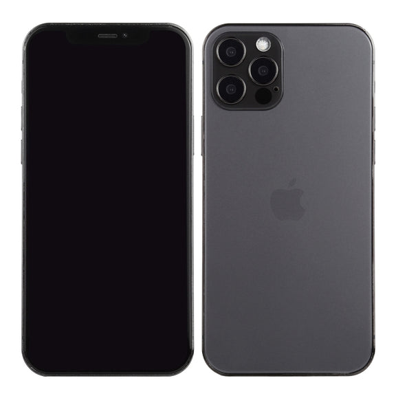 For iPhone 12 Pro Max Black Screen Non-Working Fake Dummy Display Model(Grey)