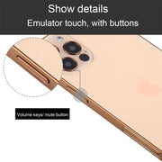 For iPhone 12 Pro Max Black Screen Non-Working Fake Dummy Display Model (Gold)