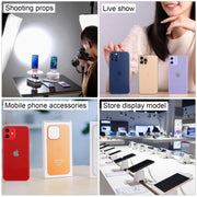 For iPhone 12 Black Screen Non-Working Fake Dummy Display Model(White)