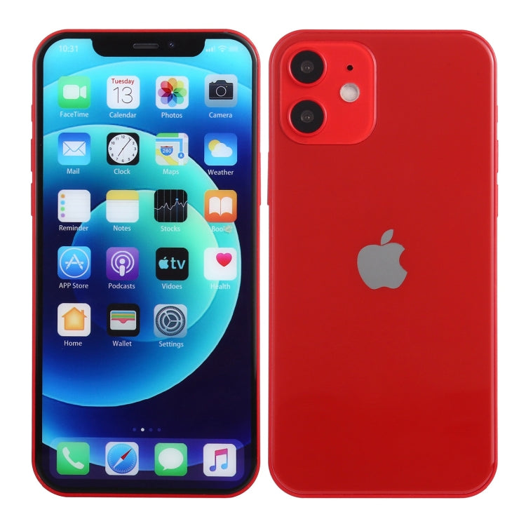 For iPhone 12 mini Color Screen Non-Working Fake Dummy Display Model (Red)