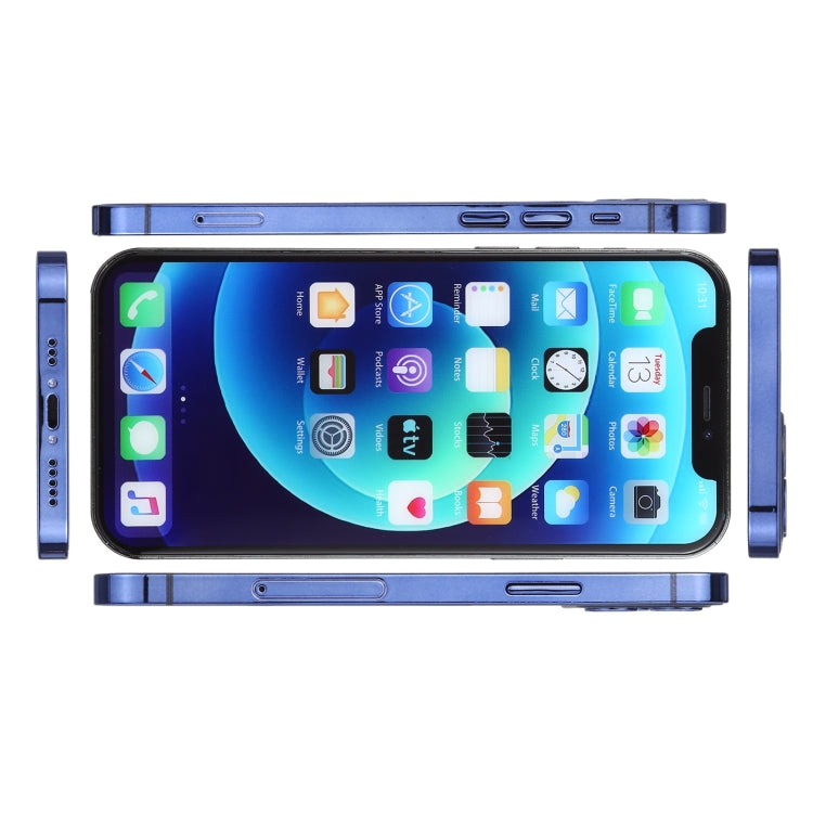 For iPhone 12 Pro Color Screen Non-Working Fake Dummy Display Model(Aqua Blue)
