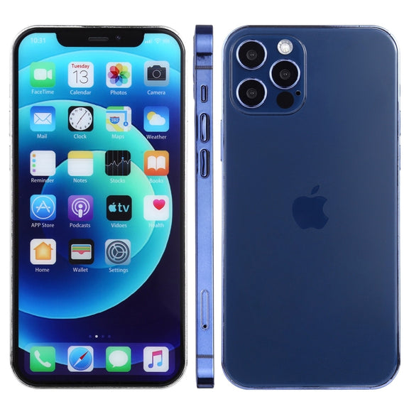 For iPhone 12 Pro Color Screen Non-Working Fake Dummy Display Model(Aqua Blue)