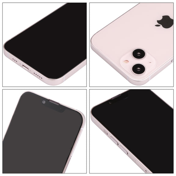 For iPhone 13 Black Screen Non-Working Fake Dummy Display Model (Pink)
