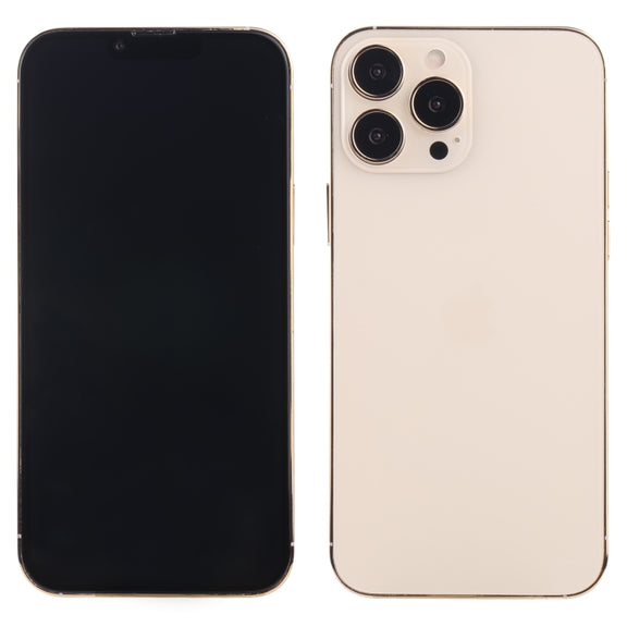 For iPhone 13 Pro Max Black Screen Non-Working Fake Dummy Display Model(Gold)