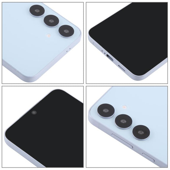 For Samsung Galaxy S25 5G Black Screen Non-Working Fake Dummy Display Model (Light Blue)