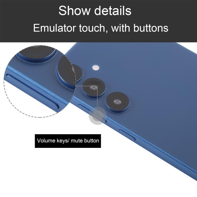 For Samsung Galaxy S25 5G Black Screen Non-Working Fake Dummy Display Model (Blue)