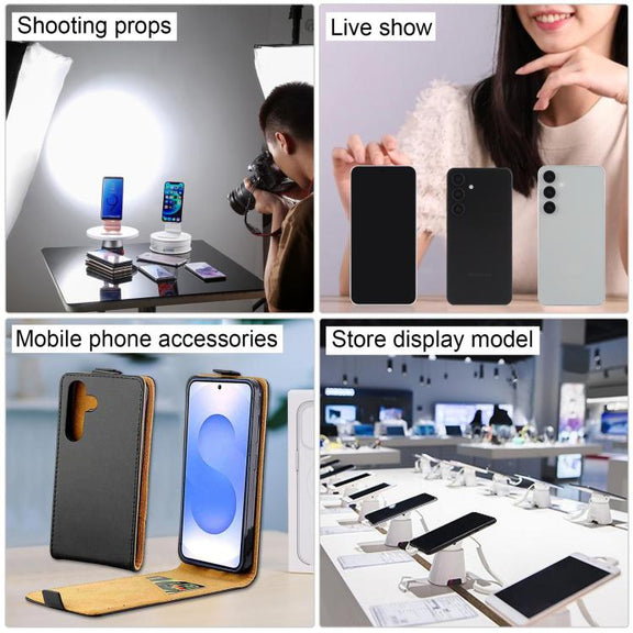 For Samsung Galaxy S25+ 5G Black Screen Non-Working Fake Dummy Display Model (Light Blue)