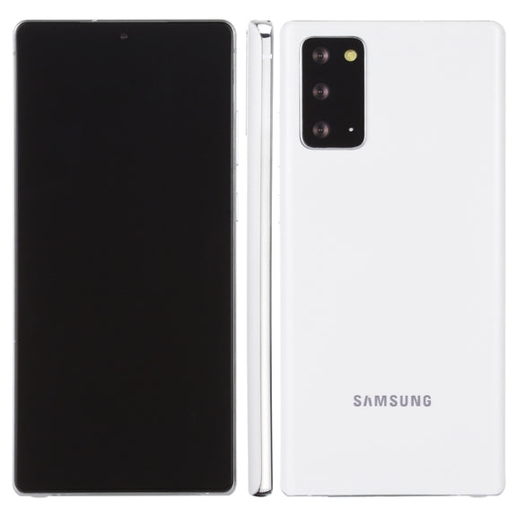 For Samsung Galaxy Note20 Ultra 5G Black Screen Non-Working Fake Dummy Display Model (White)