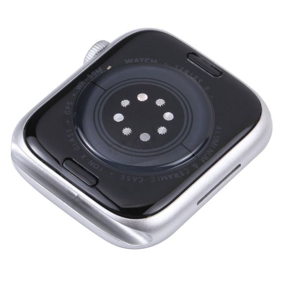 For Apple Watch Series 8 41mm Black Screen Non-Working Fake Dummy Display Model, No Watchband(White)