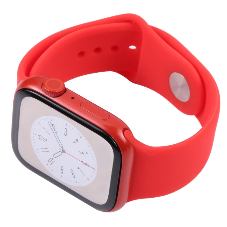 For Apple Watch Series 8 45mm Color Screen Non-Working Fake Dummy Display Model(Red)