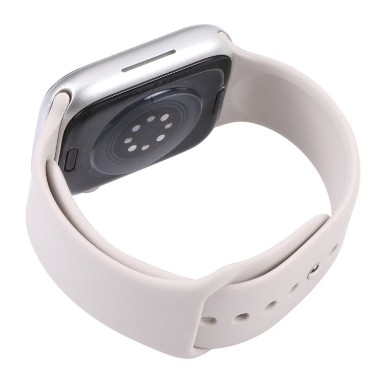 For Apple Watch Series 8 45mm Black Screen Non-Working Fake Dummy Display Model(Starlight)