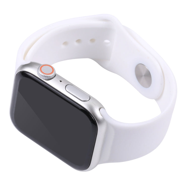 For Apple Watch SE 2022 40mm  Black Screen Non-Working Fake Dummy Display Model (White)