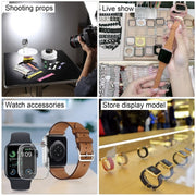 For Apple Watch SE 2022 44mm Black Screen Non-Working Fake Dummy Display Model (Black)