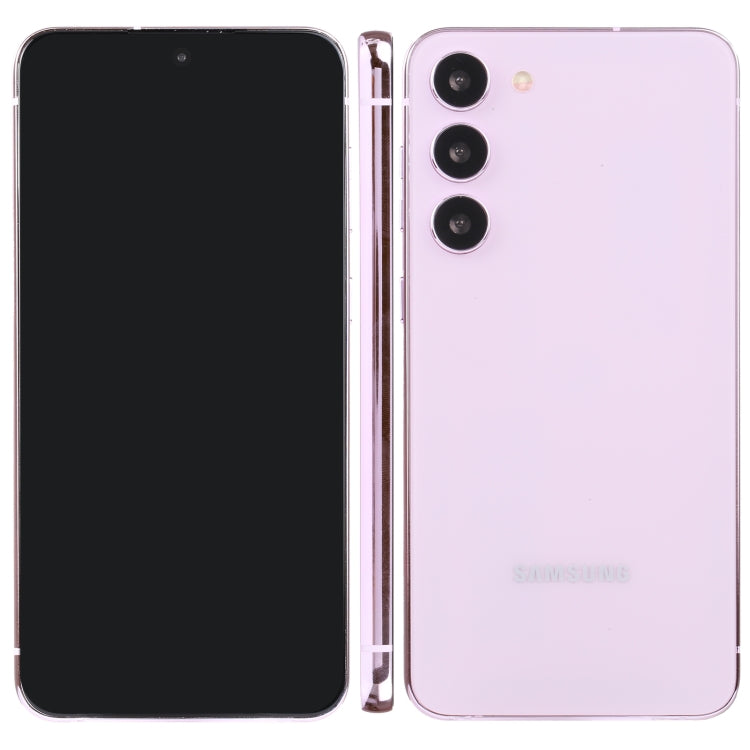 For Samsung Galaxy S23 5G Black Screen Non-Working Fake Dummy Display Model(Purple)