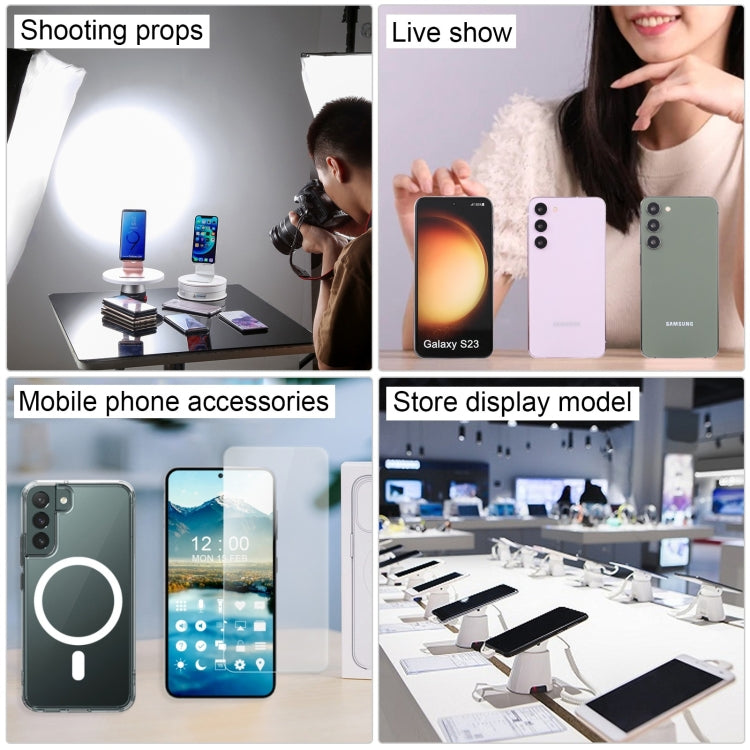 For Samsung Galaxy S23 5G Color Screen Non-Working Fake Dummy Display Model(Lavender Purple)