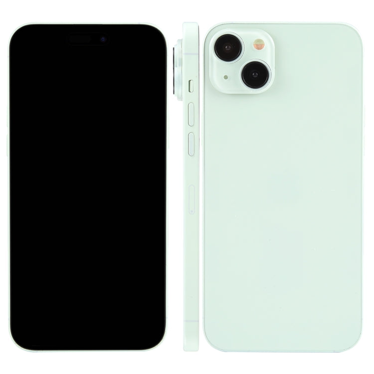 For iPhone 15 Plus Black Screen Non-Working Fake Dummy Display Model (Green)
