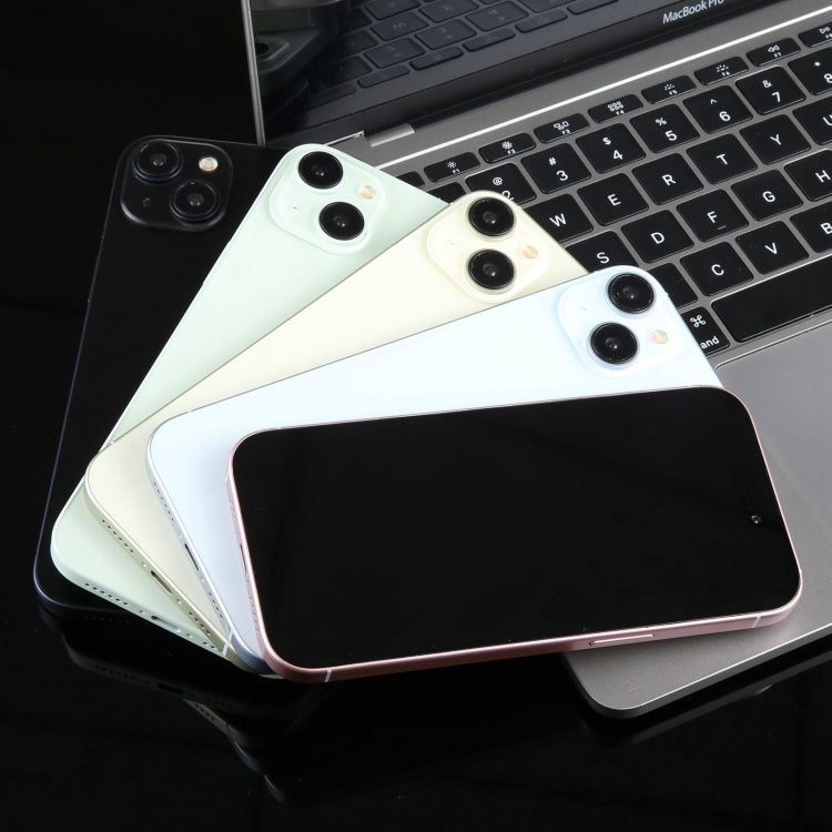 For iPhone 15 Plus Black Screen Non-Working Fake Dummy Display Model (Pink)