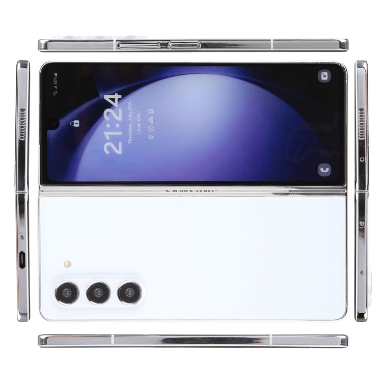 For Samsung Galaxy Z Fold5 Color Screen Non-Working Fake Dummy Display Model (White)
