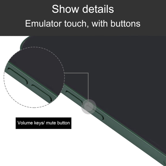 For iPhone 13 Black Screen Non-Working Fake Dummy Display Model (Dark Green)