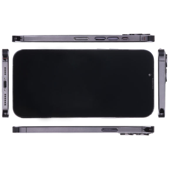 For iPhone 13 Pro Black Screen Non-Working Fake Dummy Display Model (Black)