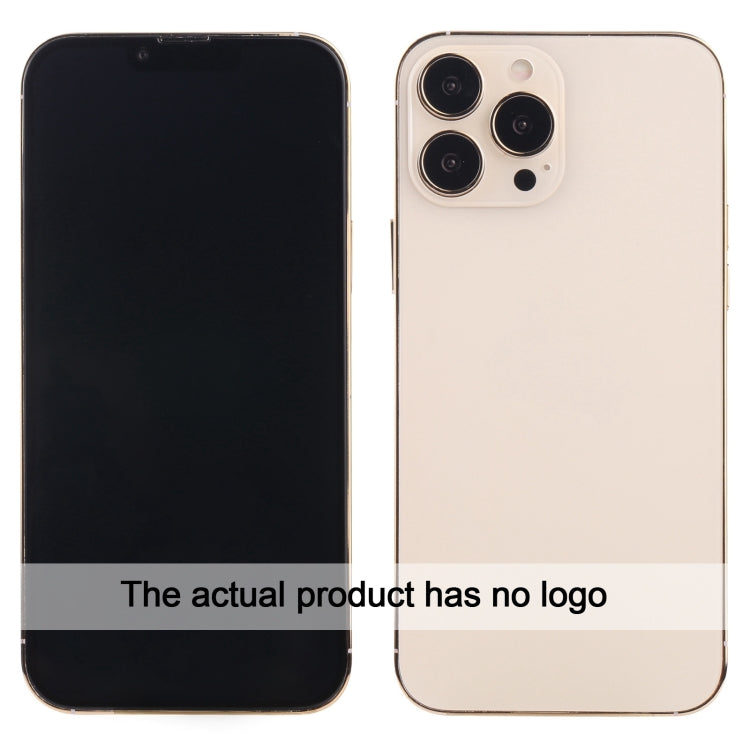 For iPhone 13 Pro Black Screen Non-Working Fake Dummy Display Model (Gold)