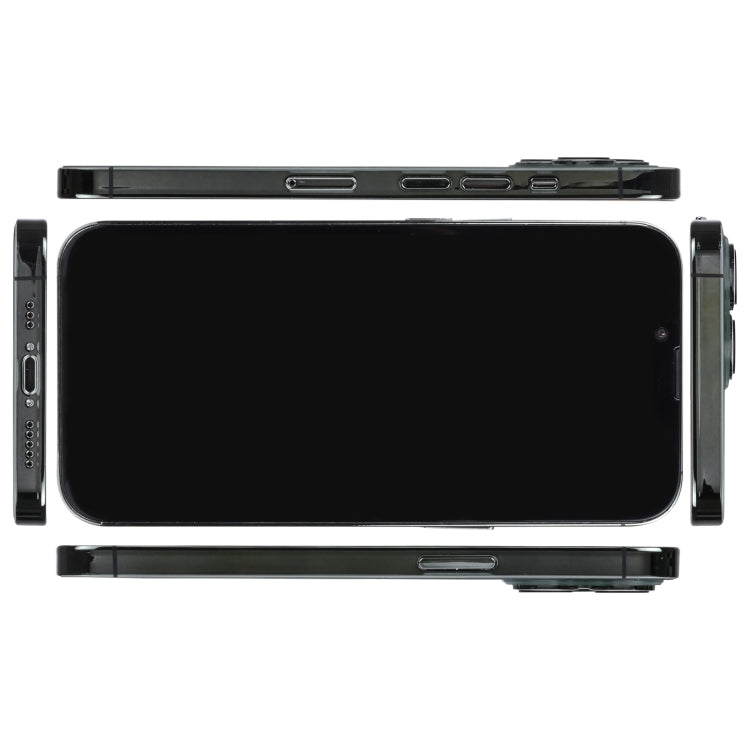 For iPhone 13 Pro Max Black Screen Non-Working Fake Dummy Display Model (Dark Green)