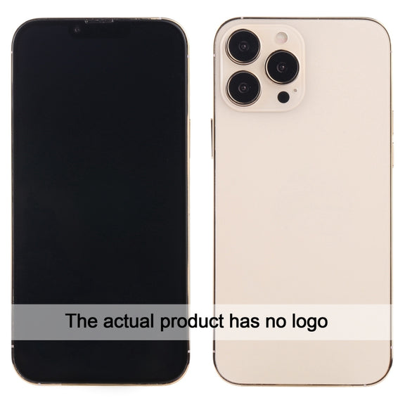 For iPhone 13 Pro Max Black Screen Non-Working Fake Dummy Display Model (Gold)