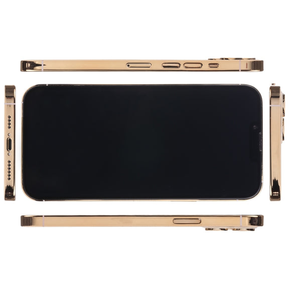 For iPhone 13 Pro Max Black Screen Non-Working Fake Dummy Display Model (Gold)
