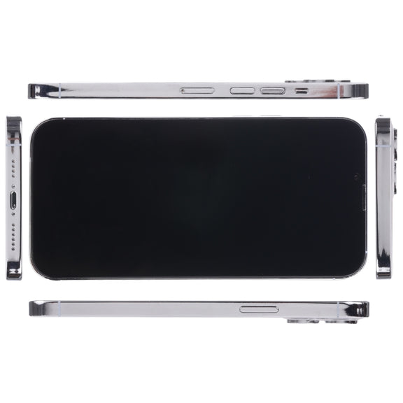 For iPhone 13 Pro Max Black Screen Non-Working Fake Dummy Display Model (White)