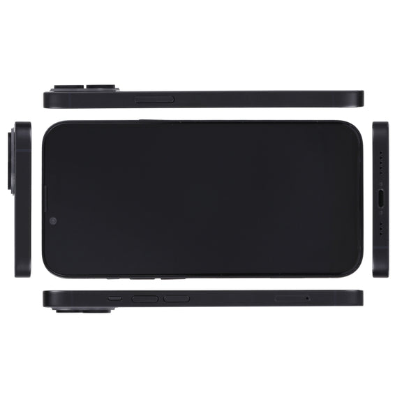 For iPhone 14 Black Screen Non-Working Fake Dummy Display Model (Black)