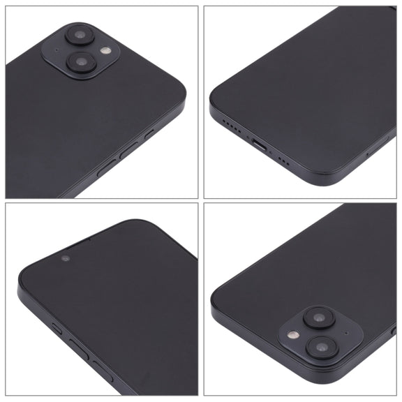 For iPhone 14 Black Screen Non-Working Fake Dummy Display Model (Black)