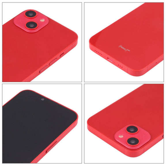 For iPhone 14 Black Screen Non-Working Fake Dummy Display Model (Red)