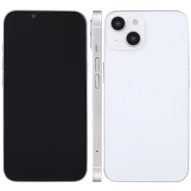For iPhone 14 Black Screen Non-Working Fake Dummy Display Model (White)