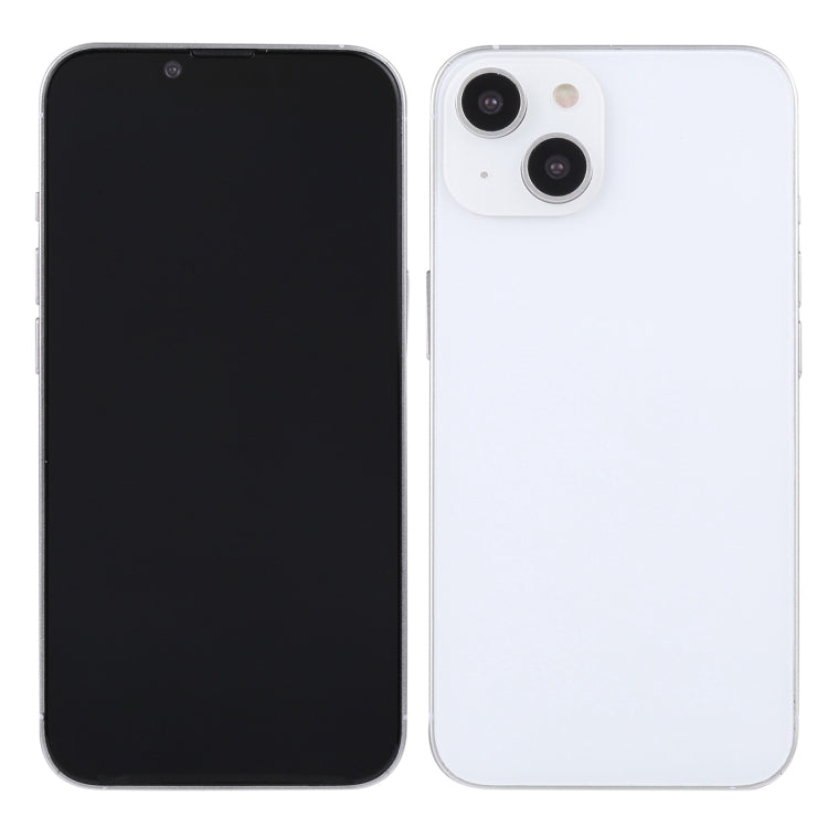 For iPhone 14 Black Screen Non-Working Fake Dummy Display Model (White)