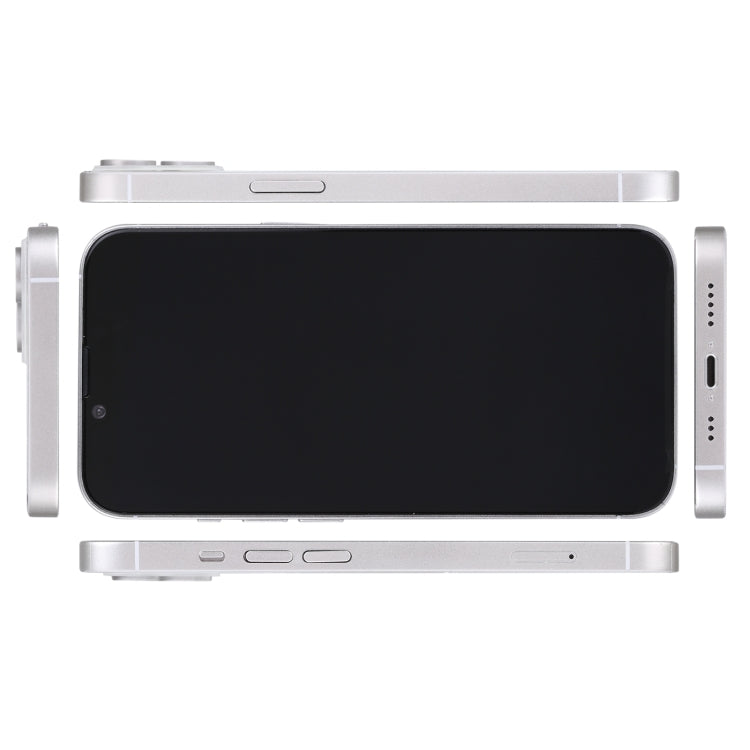 For iPhone 14 Black Screen Non-Working Fake Dummy Display Model (White)