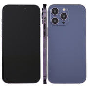 For iPhone 14 Pro Black Screen Non-Working Fake Dummy Display Model (Deep Purple)