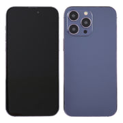 For iPhone 14 Pro Black Screen Non-Working Fake Dummy Display Model (Deep Purple)