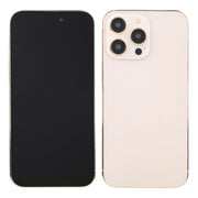 For iPhone 14 Pro Black Screen Non-Working Fake Dummy Display Model (Gold)