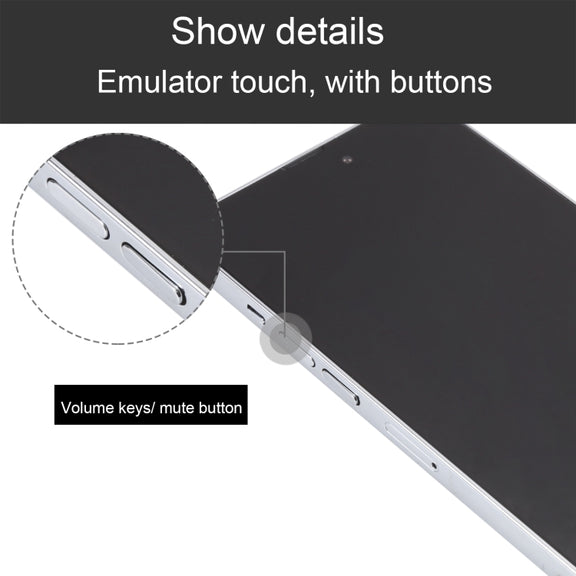 For iPhone 14 Pro Black Screen Non-Working Fake Dummy Display Model (White)