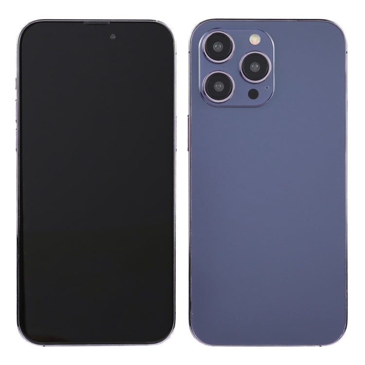 For iPhone 14 Pro Max Black Screen Non-Working Fake Dummy Display Model (Deep Purple)