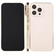 For iPhone 14 Pro Max Black Screen Non-Working Fake Dummy Display Model (Gold)