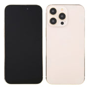 For iPhone 14 Pro Max Black Screen Non-Working Fake Dummy Display Model (Gold)