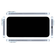 For iPhone 15 Black Screen Non-Working Fake Dummy Display Model (Blue)